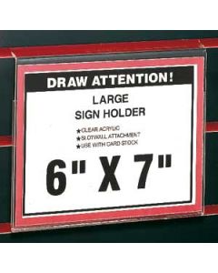 SLTWL ACRYC SIGNHOLDER 6x7-97261236668